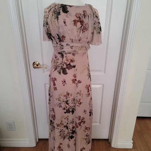 ASOS Maxi Floral Dress Size 4 - Picture 3 of 6